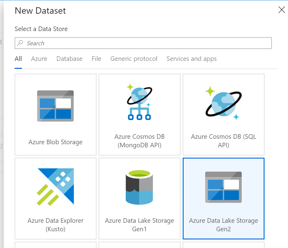 Defining the dataset