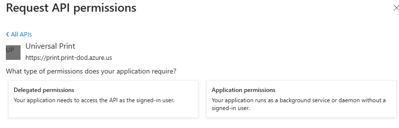 Permission scopes