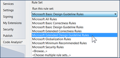 Cyclomatic complexity design guidelines rule sets