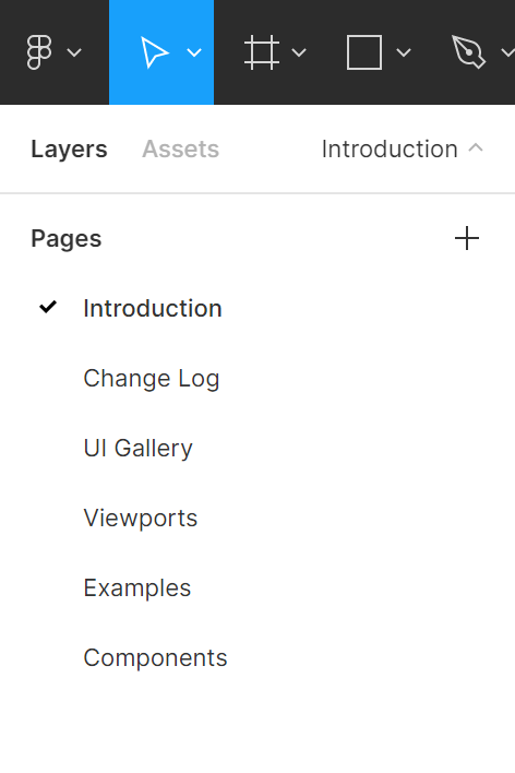 Page menu