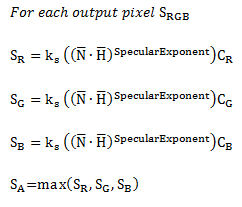 output bitmap calculation