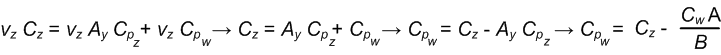 z vertex component of clip plane product