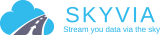 El logotipo de Skyvia.