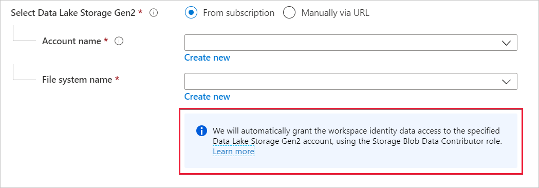 Captura de pantalla de la asignación del colaborador de datos de Storage Blob realizada correctamente.