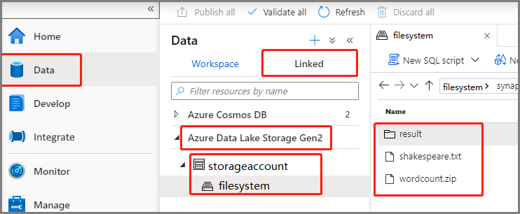 Preparación de la estructura de dotnet