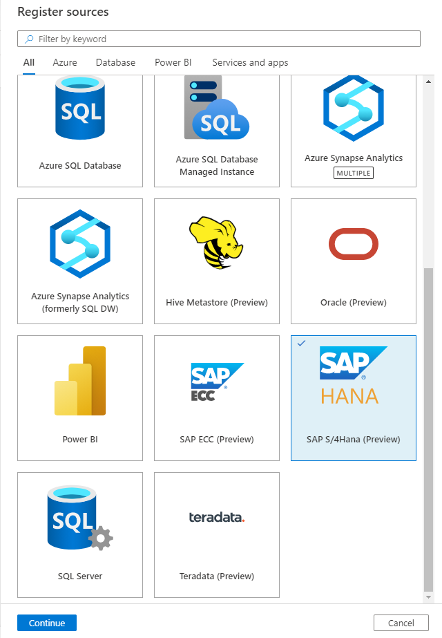 registrar las opciones de SAPS/4Hana