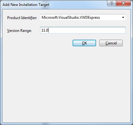 Add New Installation Target