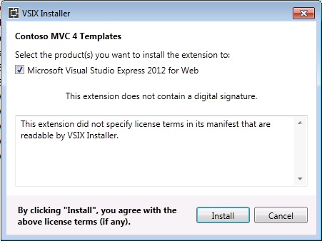 VSIX Installer