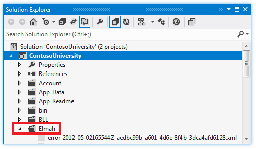 Elmah folder