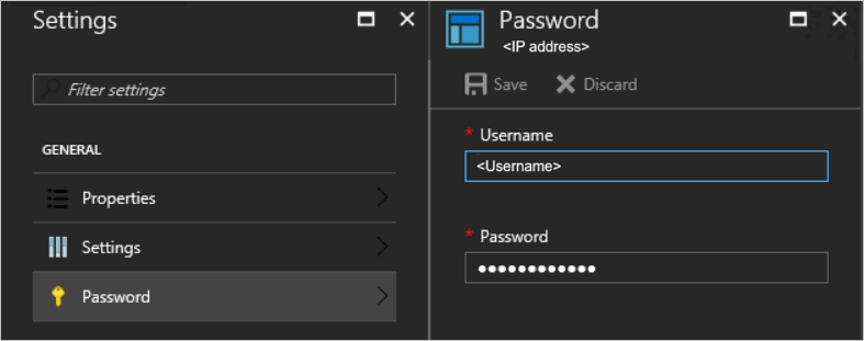 Actualización de la contraseña de administrador de SQL