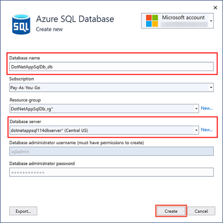 Configuración de la base de datos