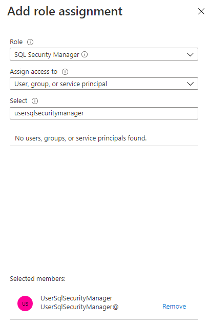 Incorporación del panel de asignación de roles en Azure Portal