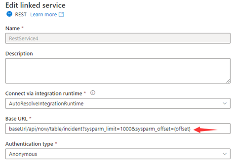 Captura de pantalla en la que se muestra una configuración para enviar varias solicitudes cuyas variables se encuentran en los parámetros de consulta.