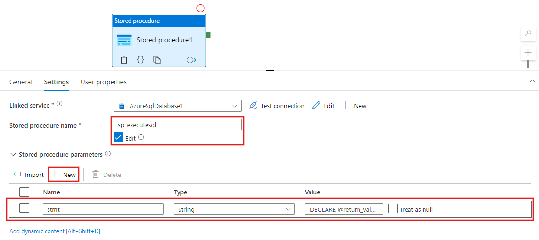 Servicio vinculado de Azure SQL Database