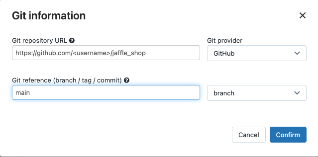 Configuración del repositorio bifurcado de un proyecto