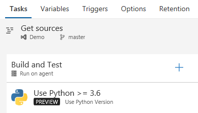 Uso de la tarea python