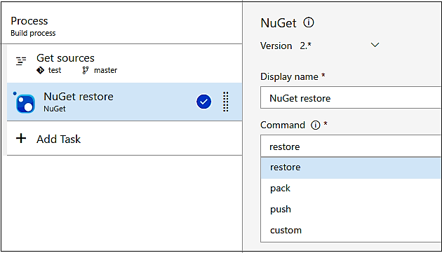 Tarea de Nuget