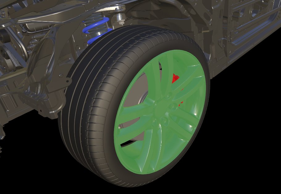 Color de tinte usado para convertir un objeto en verde