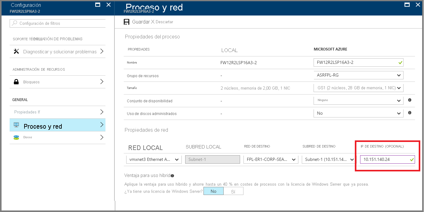 Configuración de direcciones IP estáticas