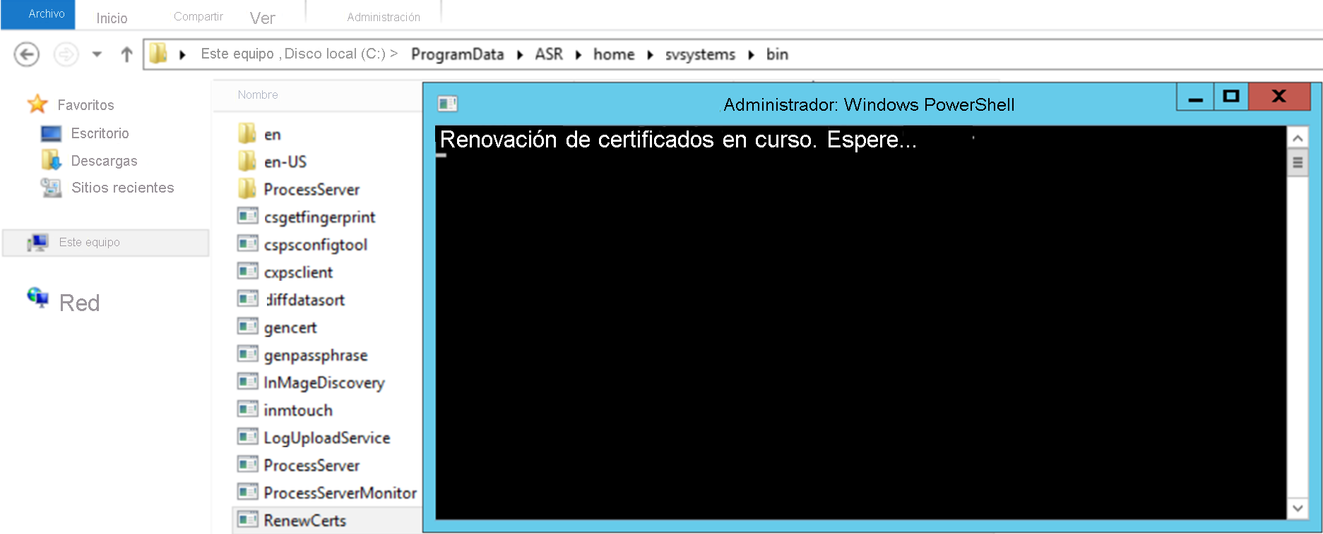 RenewCertificates