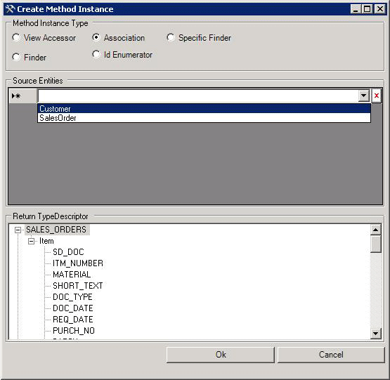 Crear una instancia de método