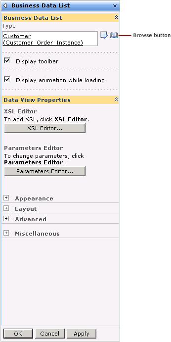 lista de datos profesionales