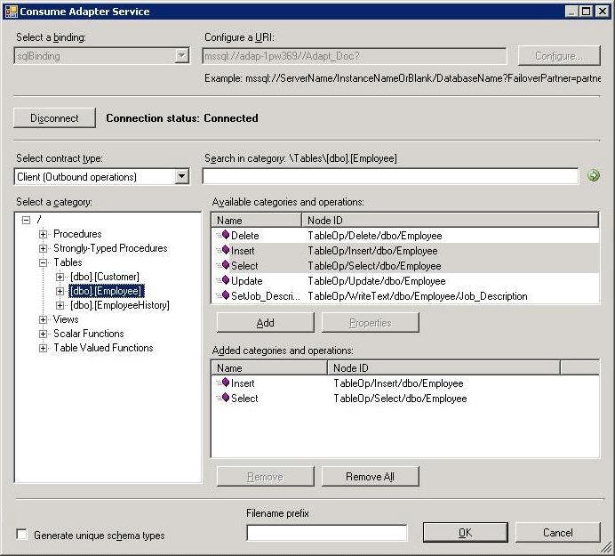 Recuperar metadatos de SQL Server