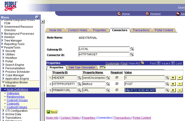 Imagen que muestra dónde escribir la dirección IP y el puerto.