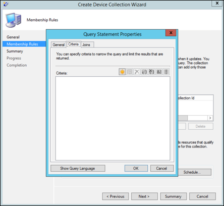 Captura de pantalla del asistente de Microsoft Configuration Manager 6.