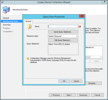 Captura de pantalla del asistente de Microsoft Configuration Manager 5.