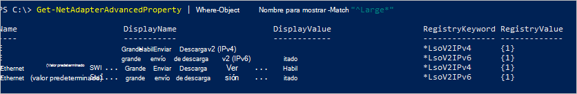 Compruebe el estado de LSO.