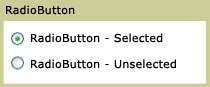 Estados del control RadioButton