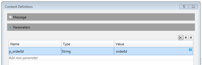 Configuración de los datos de contenido de la actividad SendReply