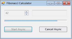 Ejemplo de BackgroundWorker Fibonacci