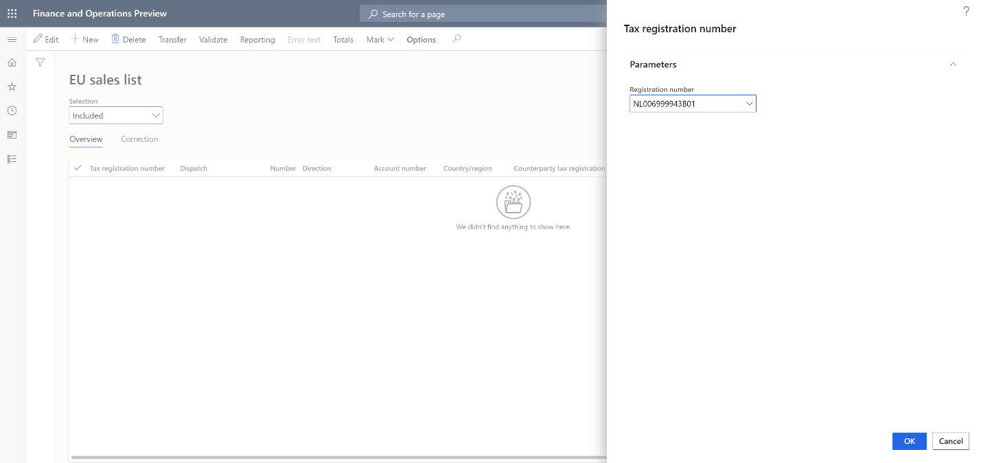 Cuadro de diálogo de transferencia de ESL.