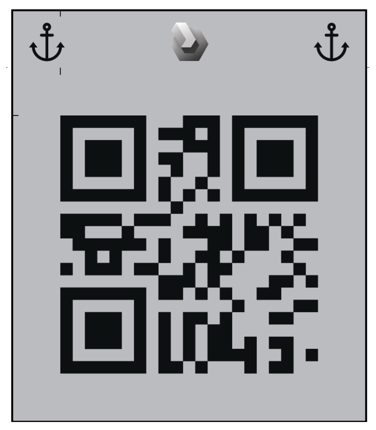 Anclaje de código QR.