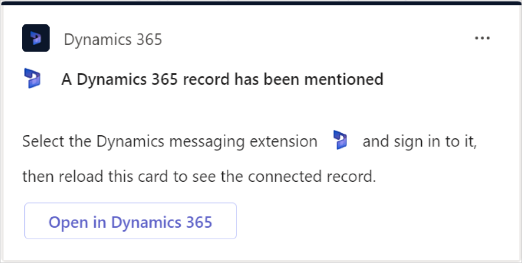 Iniciar sesión en la aplicación de Dynamics 365