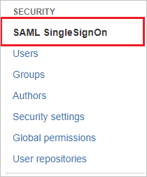 El inicio de sesión único de SAML