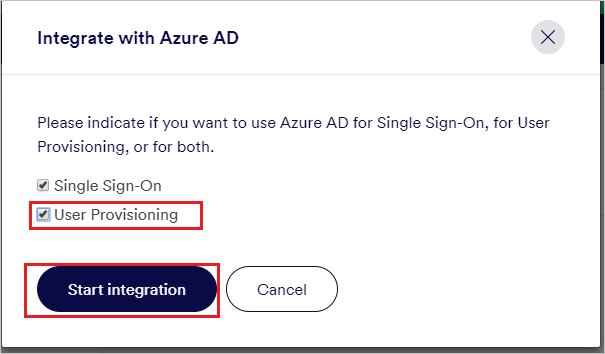 Aprovisionamiento de usuarios de Proxyclick