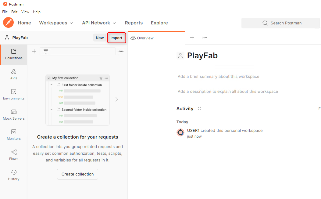 Postman Import