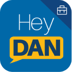 Aplicación de asociados: icono de Hey Dan