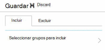 Incluir el grupo de dispositivos para asignar el perfil en Microsoft Intune.