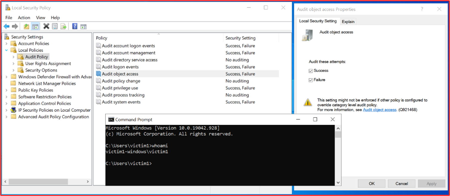 En la captura de pantalla siguiente se muestran los valores de configuración de uno de los dispositivos muestreados denominados 