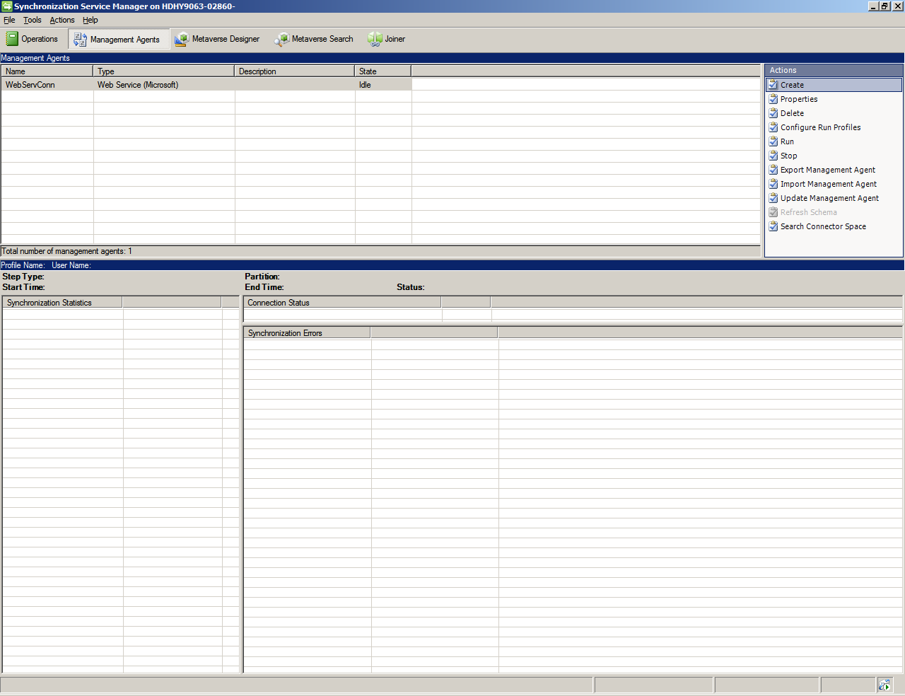 Configuración del conector completada