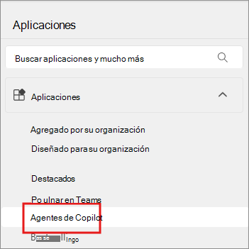 Capturas de pantalla de la página Aplicaciones, que muestra la categoría de aplicaciones de Microsoft Power Platform.