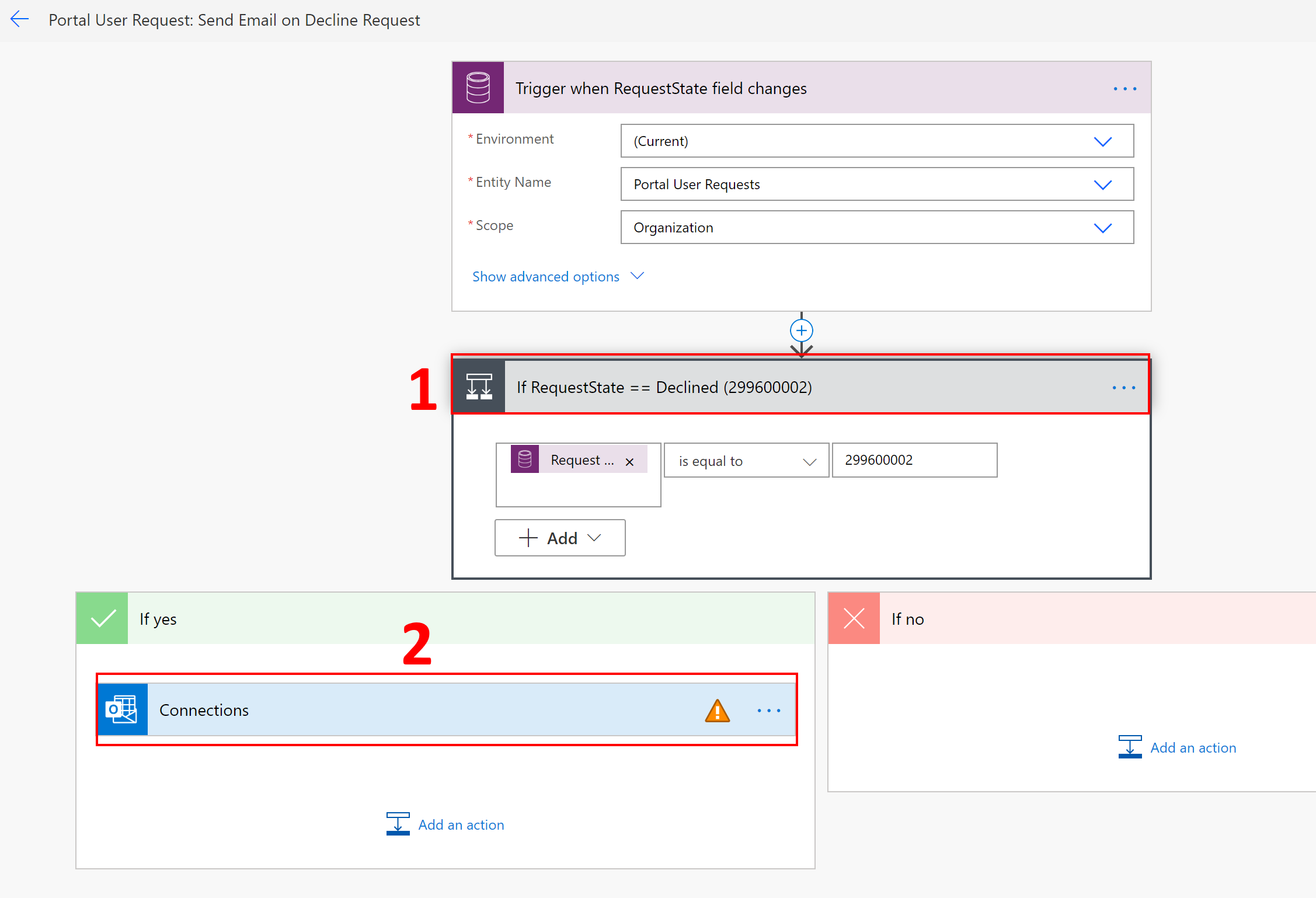 Especificar credenciales de Outlook.