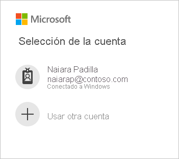 Microsoft sign-in screen