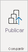 Screenshot of the Publish on the ribbon, showing how to Publish from Power BI Desktop.