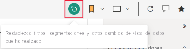 Captura de pantalla que muestra el botón 