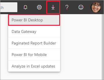 Captura de pantalla de Microsoft Store en la que se muestra la opción para descargar Power BI Desktop.